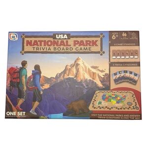 USA National‎ Park Trivia Board Game New RMS International Family Night